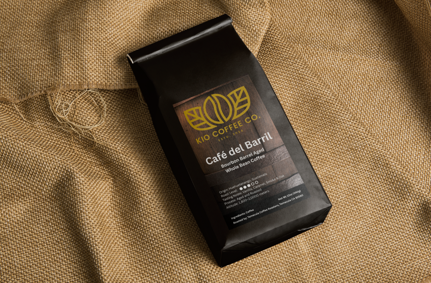 Café del Barril - Bourbon Barrel Aged Coffee - Whole Bean