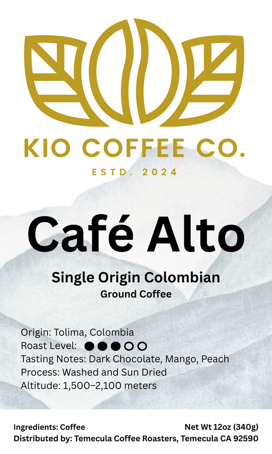 Café Alto - Single Origin Colombian - Ground