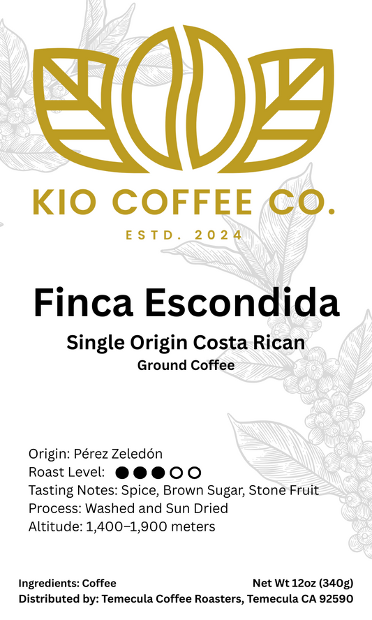 Finca Escondida - Single Origin Costa Rician - Ground