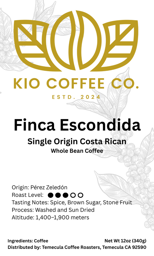 Finca Escondida - Single Origin Costa Rician - Whole Bean